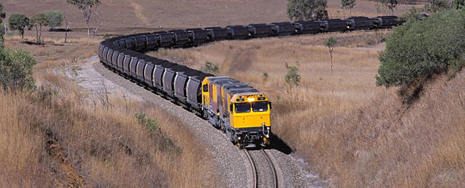 Rail freight operations in Australia