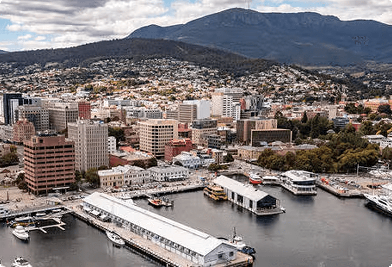 Why choose our Freight Forwarders Hobart services — Hobart cityscape